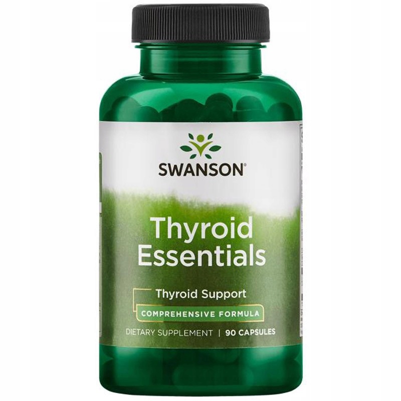 Swanson štítnej žľazy Essentials 90c Forskolina Zink B12