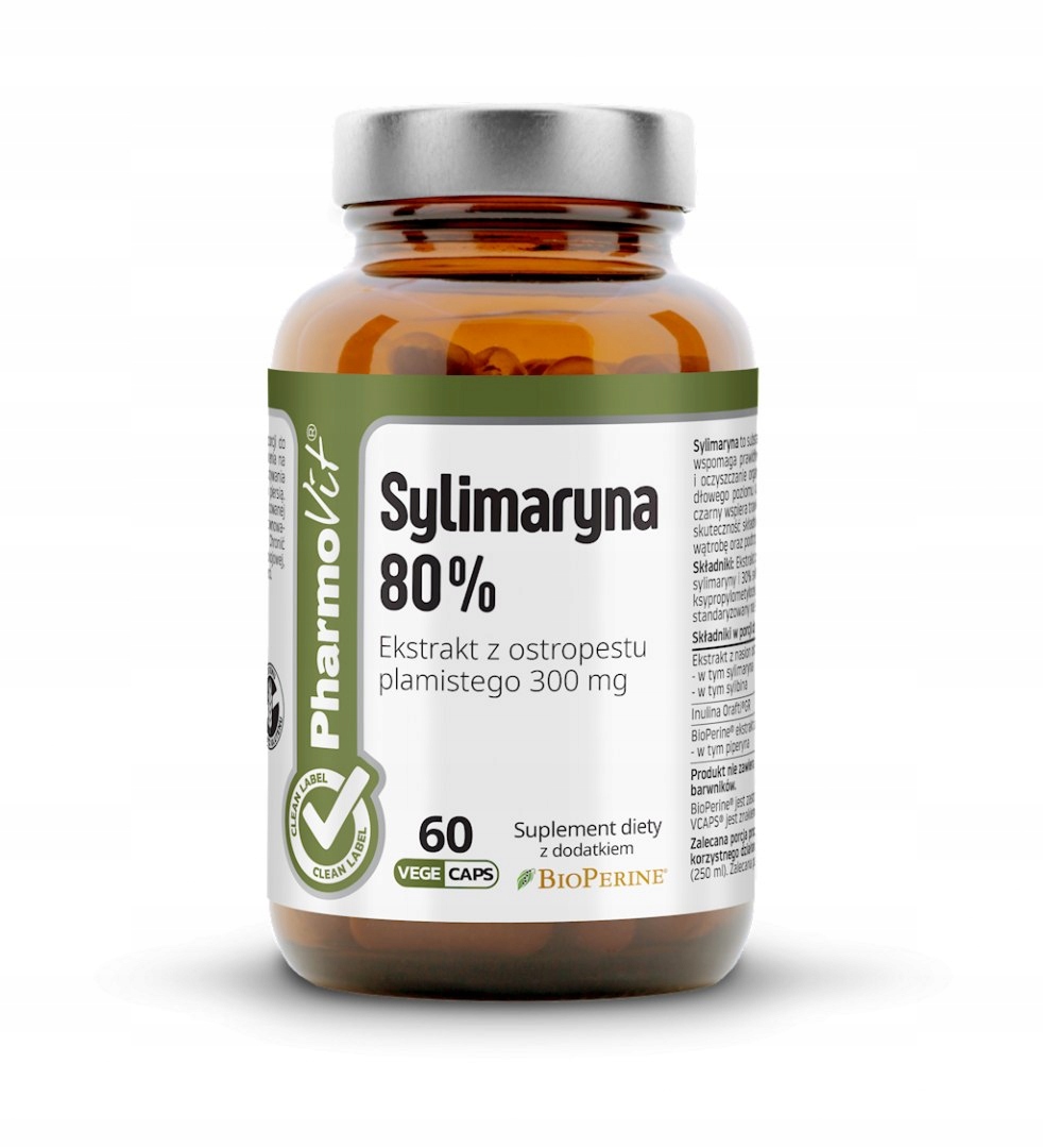 Silymarine 60 kapsúl 30.18 G - Pharmicals (CLEAN