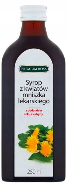 Púpavové kvety SIRUP 250ml Premium