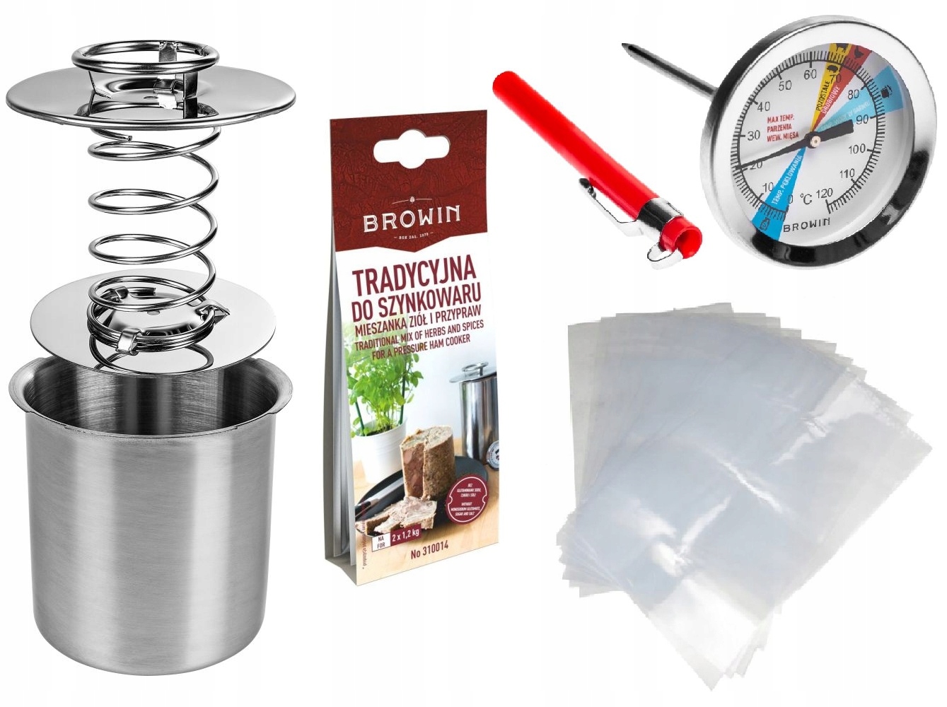Ham 0.8kg Spice Puzdro teplomer 602