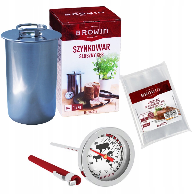 Hook 1,5 kg + tašky + 100600 zasiahnutý teplomer