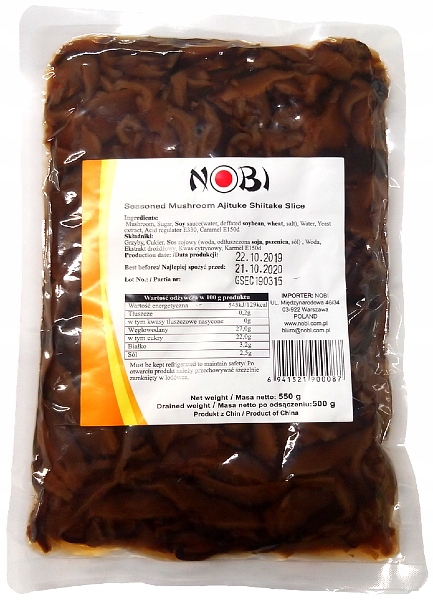 Ázijska kuchyňa - Shiitake Ajitsuke, Huby v sladkom Pickle 500g