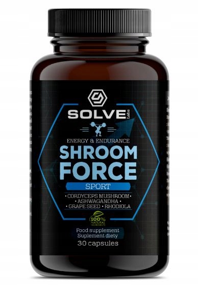 Shroom Force 30 - RIEŠENIE LABS - CORDYCEPS ENERGIA