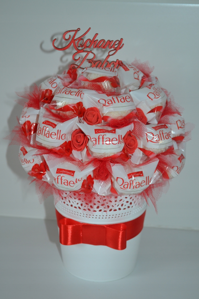 Sladká kytica Candy Day Grandma Topper zadarmo