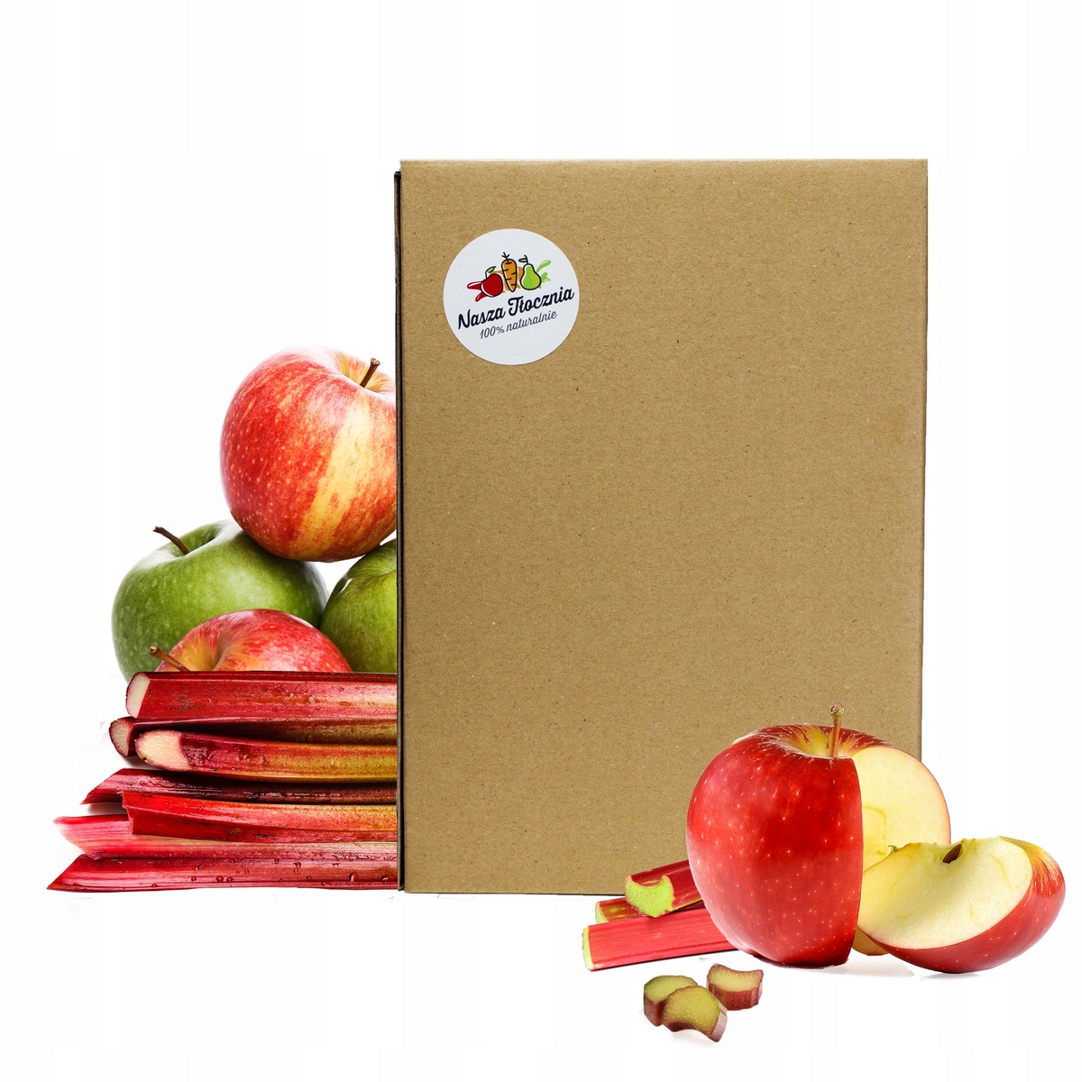 Juice Apple Pressed Rhubarb 5L