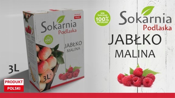 Juice Apple-Malina 3L Natural NFC