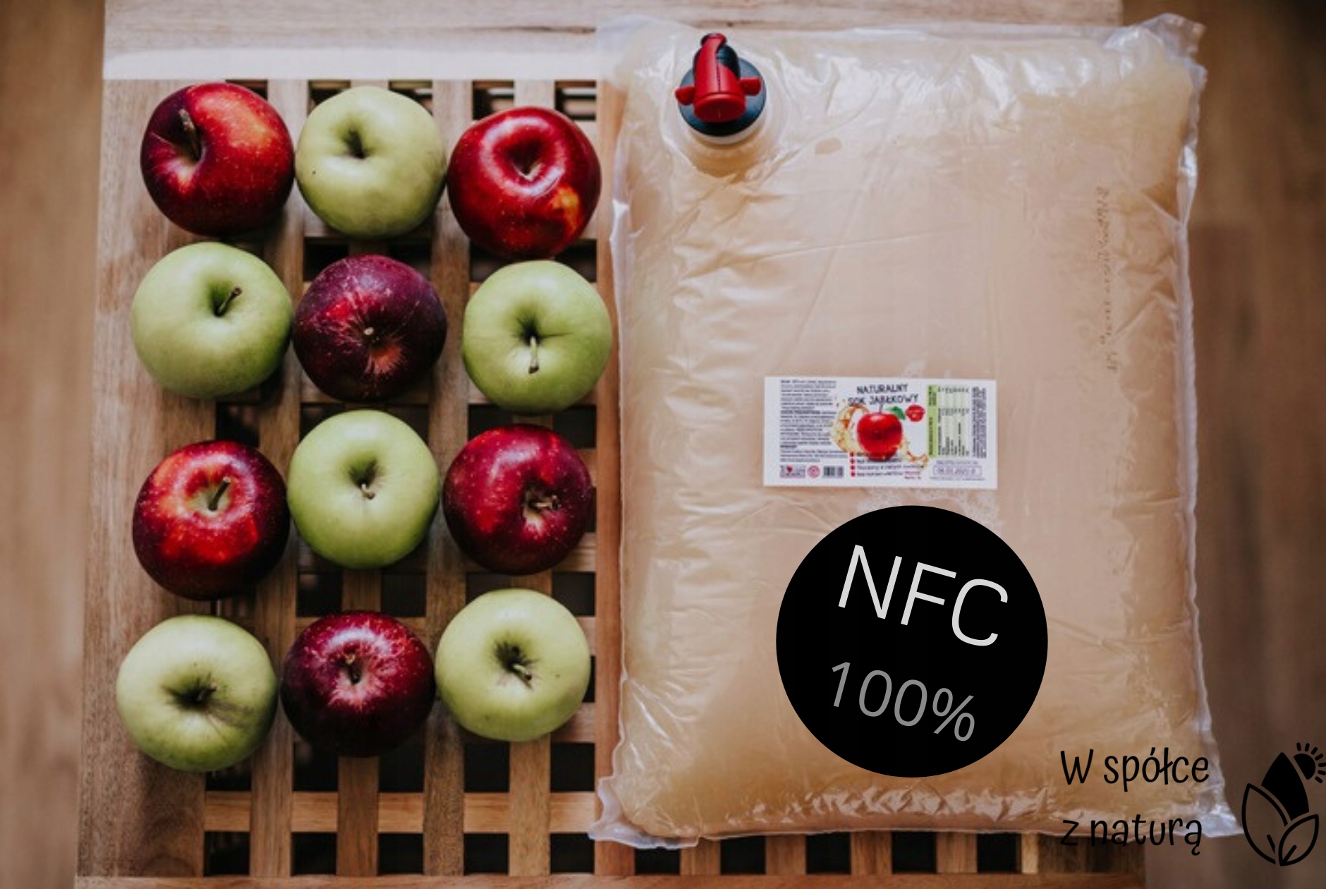 Apple Juice Apple Embossed Natural 100% NFC 5L