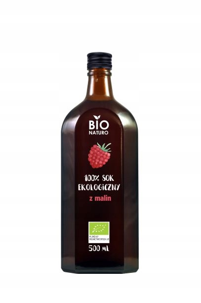 Malina šťava 100% Bio Naturo Ekologické bez cukru
