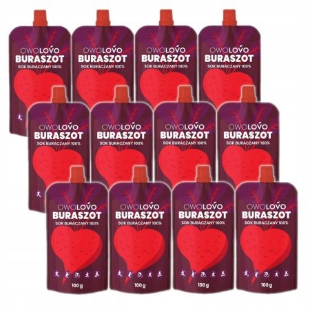 Repný džús 100% Burashot Set 12 x 100 g