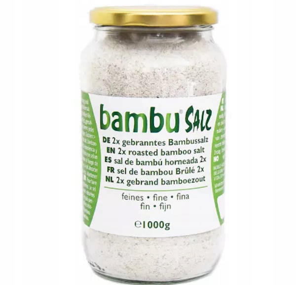 Bambusová soľ 2x FINE - 1000g BIO (Kórea)