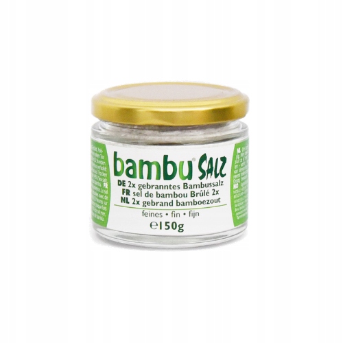 Bambusová soľ 2xponovaná malá - 150 g bio (Kórea)
