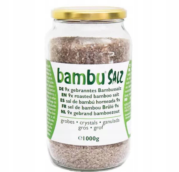 Bambusová soľ 9xpaged Crystal-1000g Bio (Kórea)