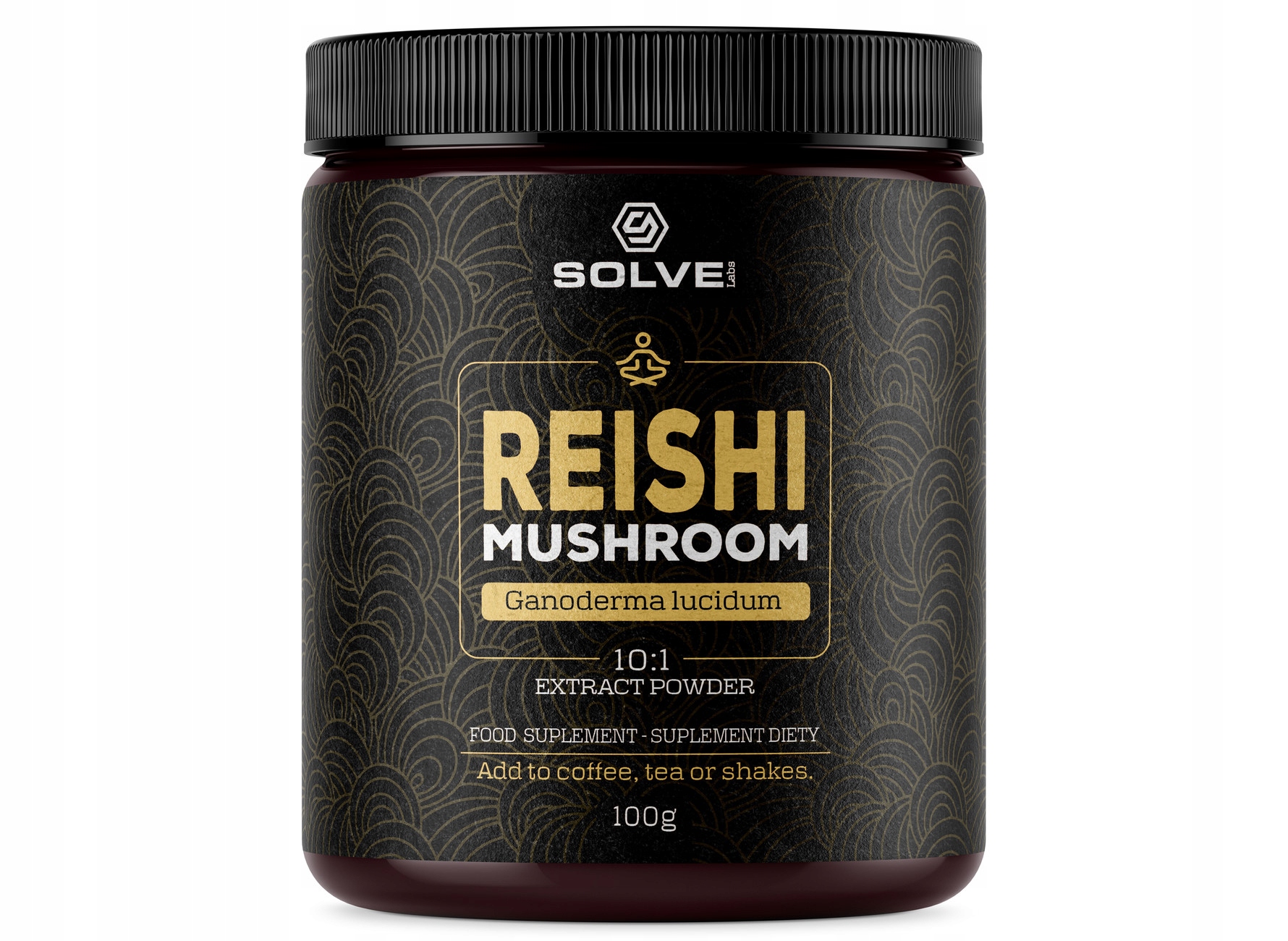 Solve Reishi 10: 1 húb prášok 100g odolnosť