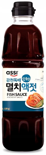 Ázijska kuchyňa - Fish Sauce z Anchois do Kimchi 900ML - Značka Assi