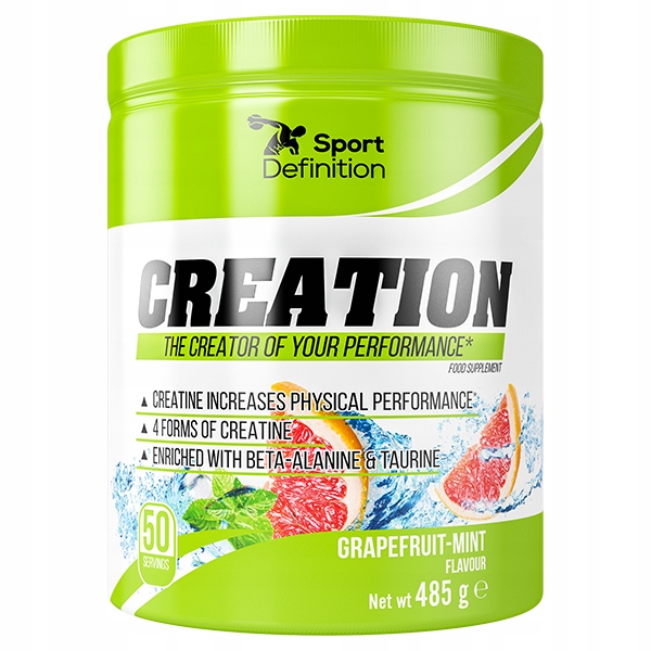 Kreatín - Vytvorenie definície športu - 485 g mäty grapefruitu