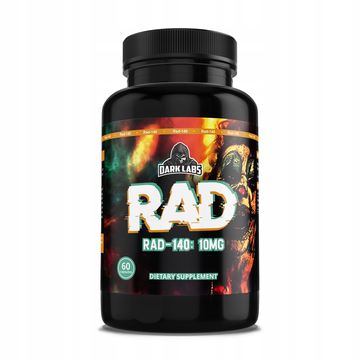 Testosterón - Dark Labs Rad-140 tmavý doplnok.