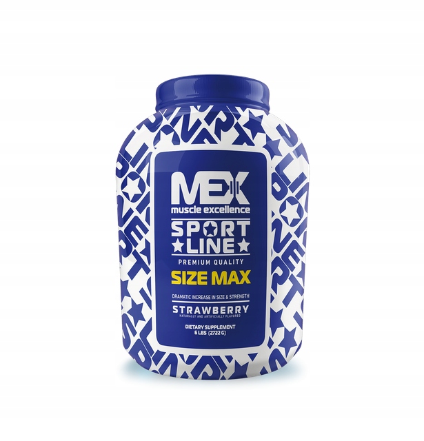 Gainer - Doplnok MEX Športová čiara Veľkosť 2720G Vanilka