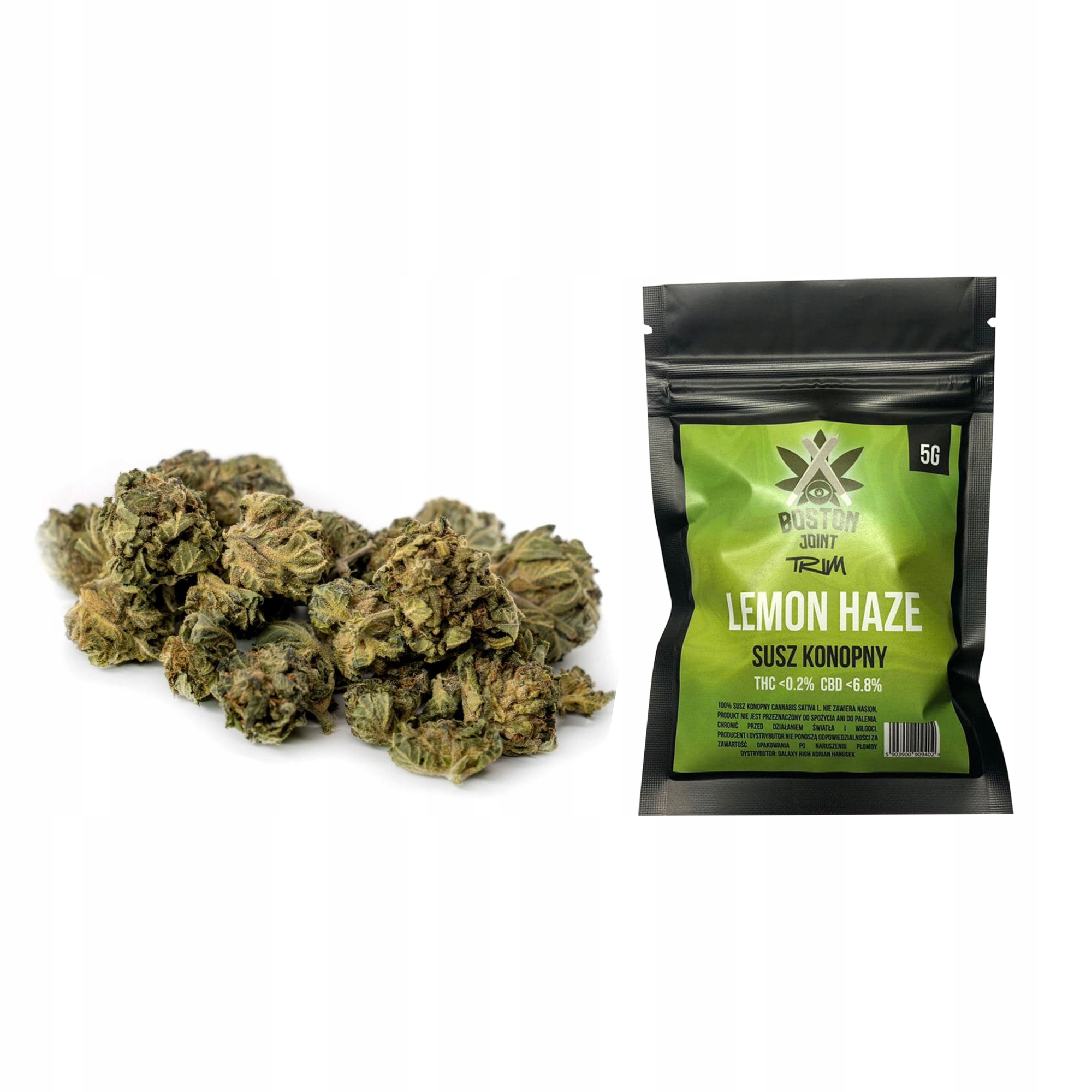CBD - KNINKA CBD BOSTON JOINT 5G LEMON HAZE 6,8%