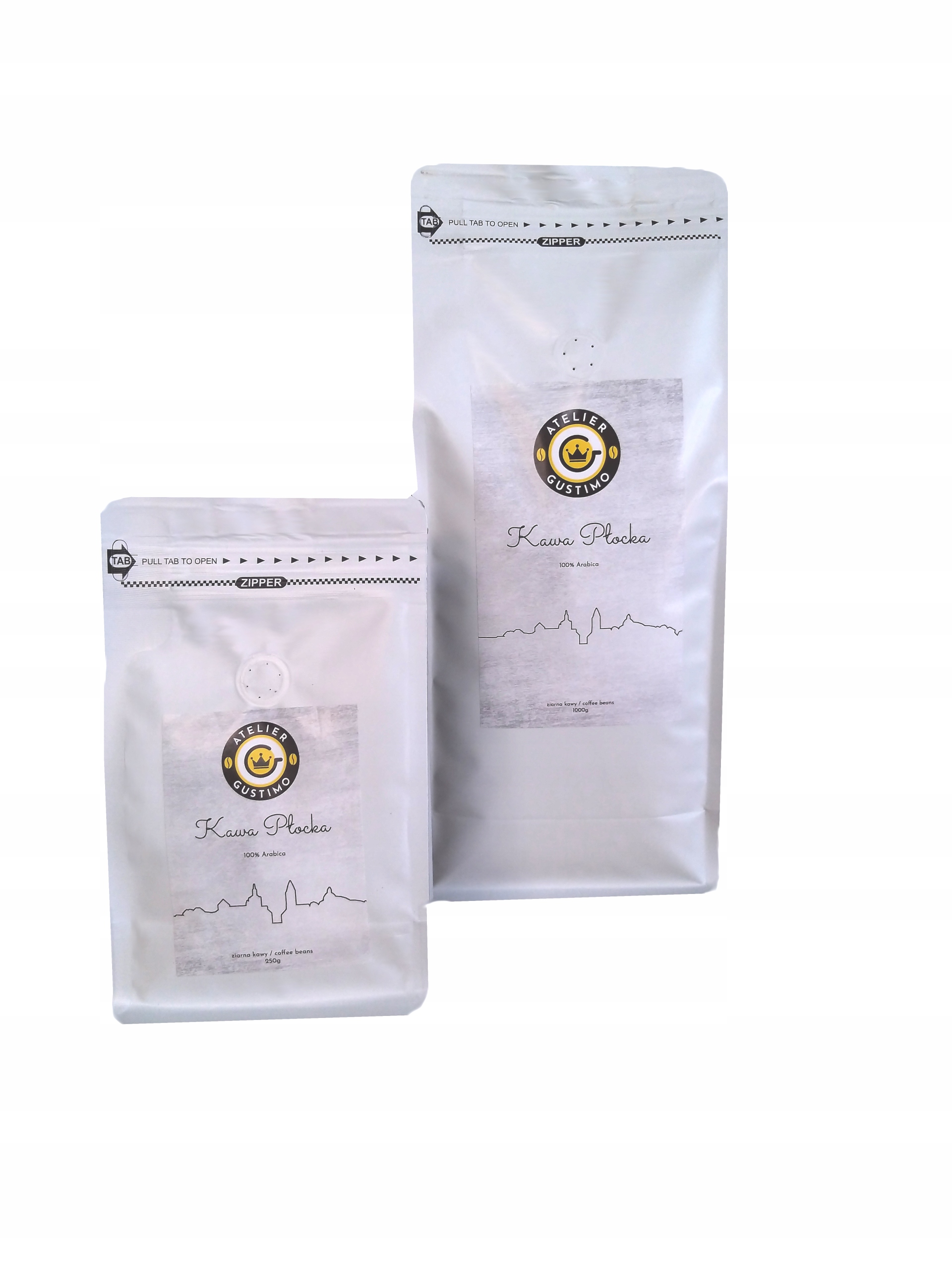 Zrnková káva - Čerstvo pražená káva Płock POLSKÁ Fajčiarska izba 1kg