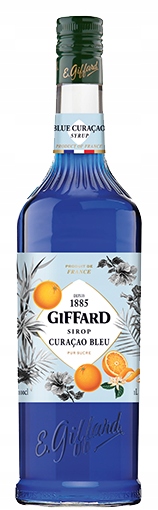 Barmanský sirup Giffard Blue Curacao 1l na nápoje