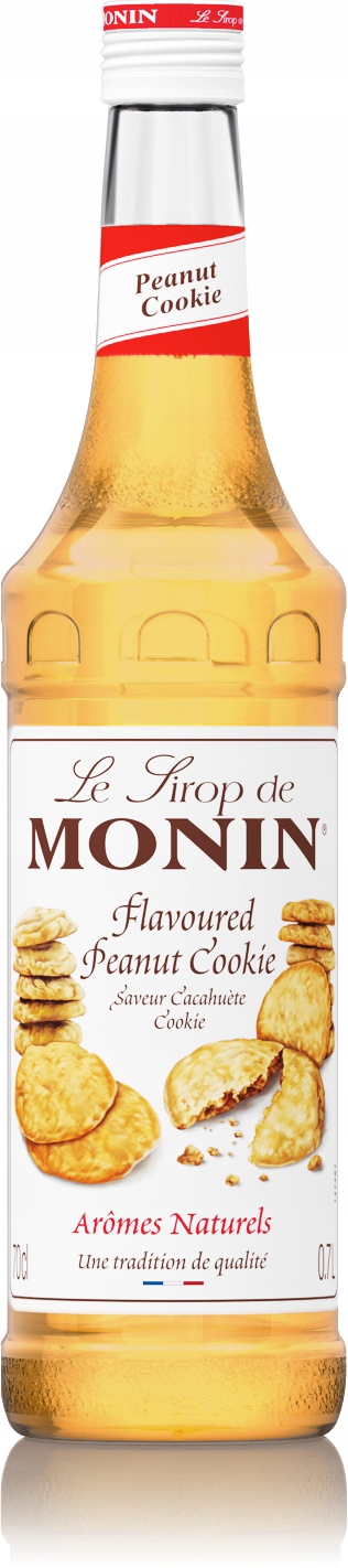 Monin Coffee sirup. Arašidový cookie 700 ml