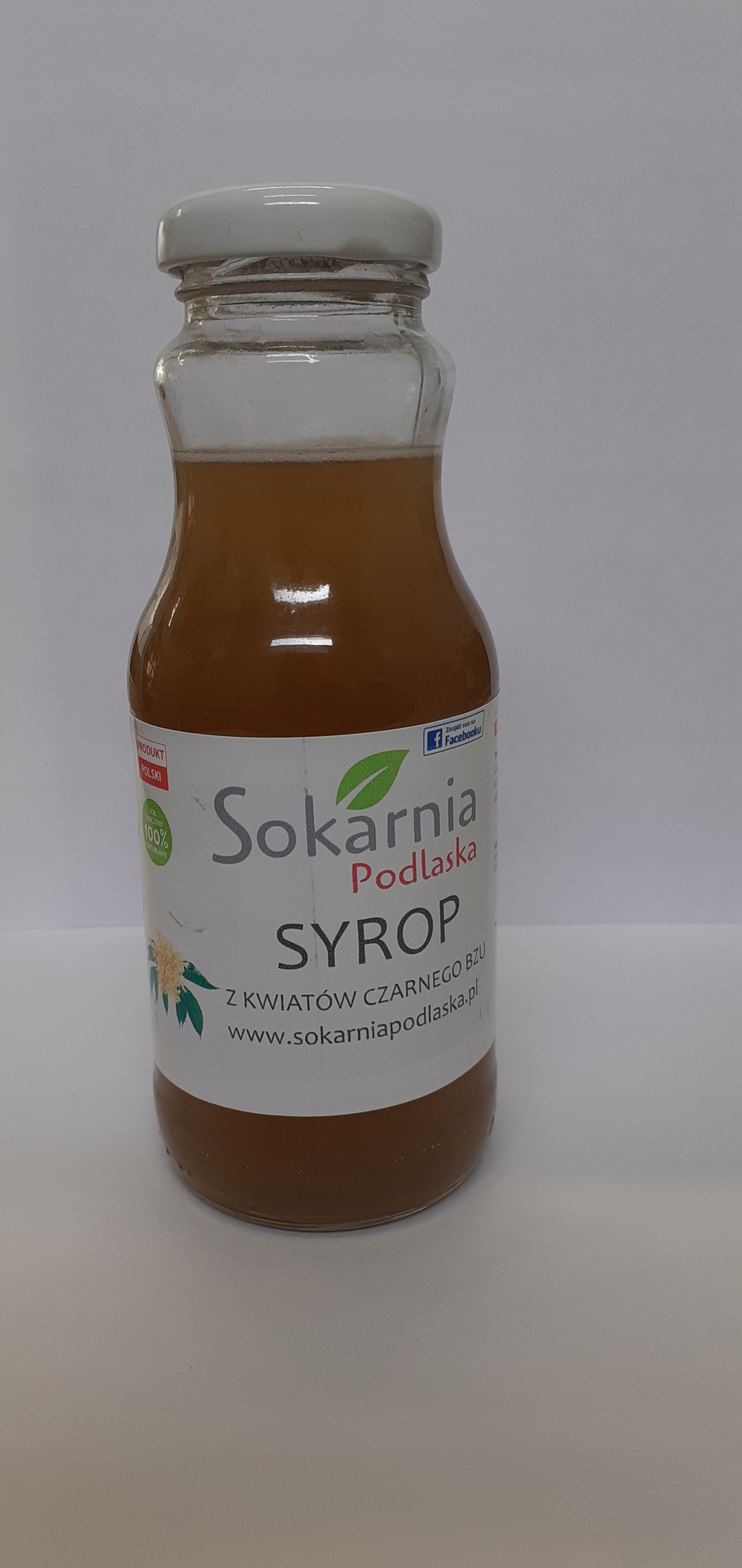 Čierny lila kvetinový sirup 6x 250ml 100% výrobca