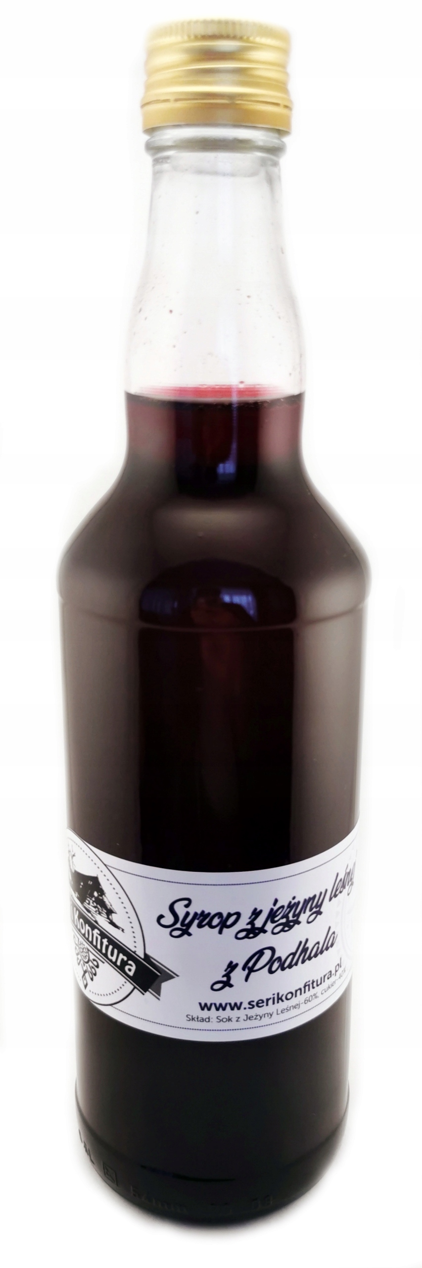 Prírodný sirup s Blackberries z Podhale