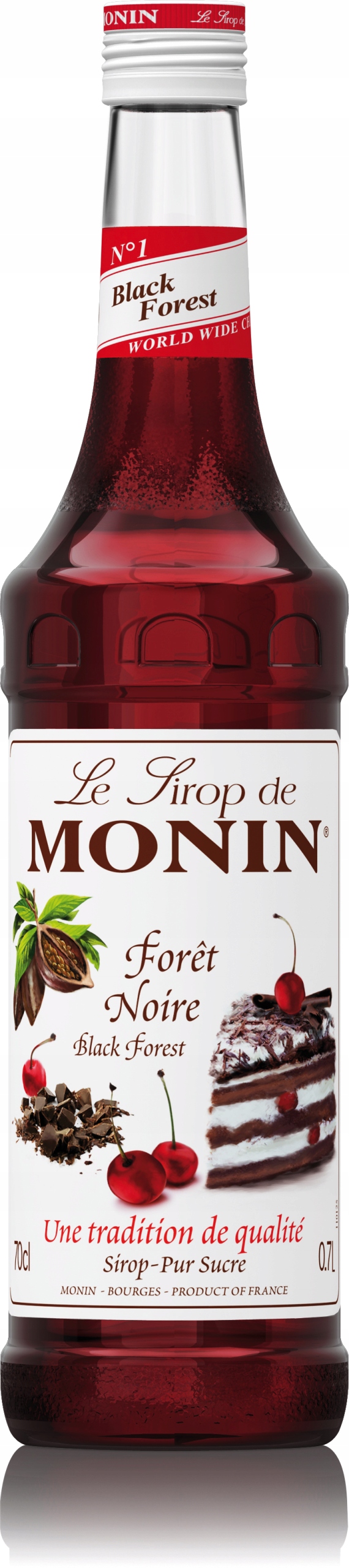 Sirup Chocolate-Cherry-Cherry Cake + Free *