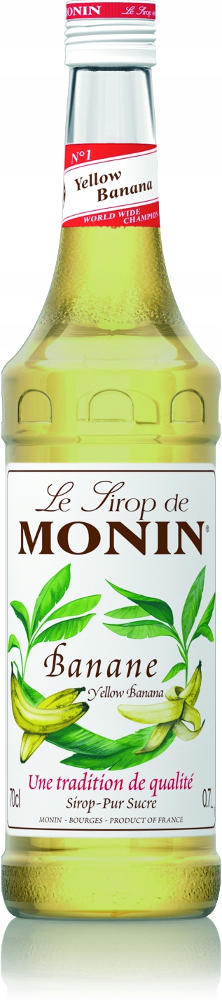 Sirup žltý banán monin žltý banán + zadarmo *