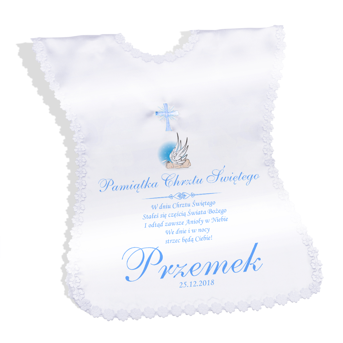 Doplnky na krst - Blue krížový krst suvenír