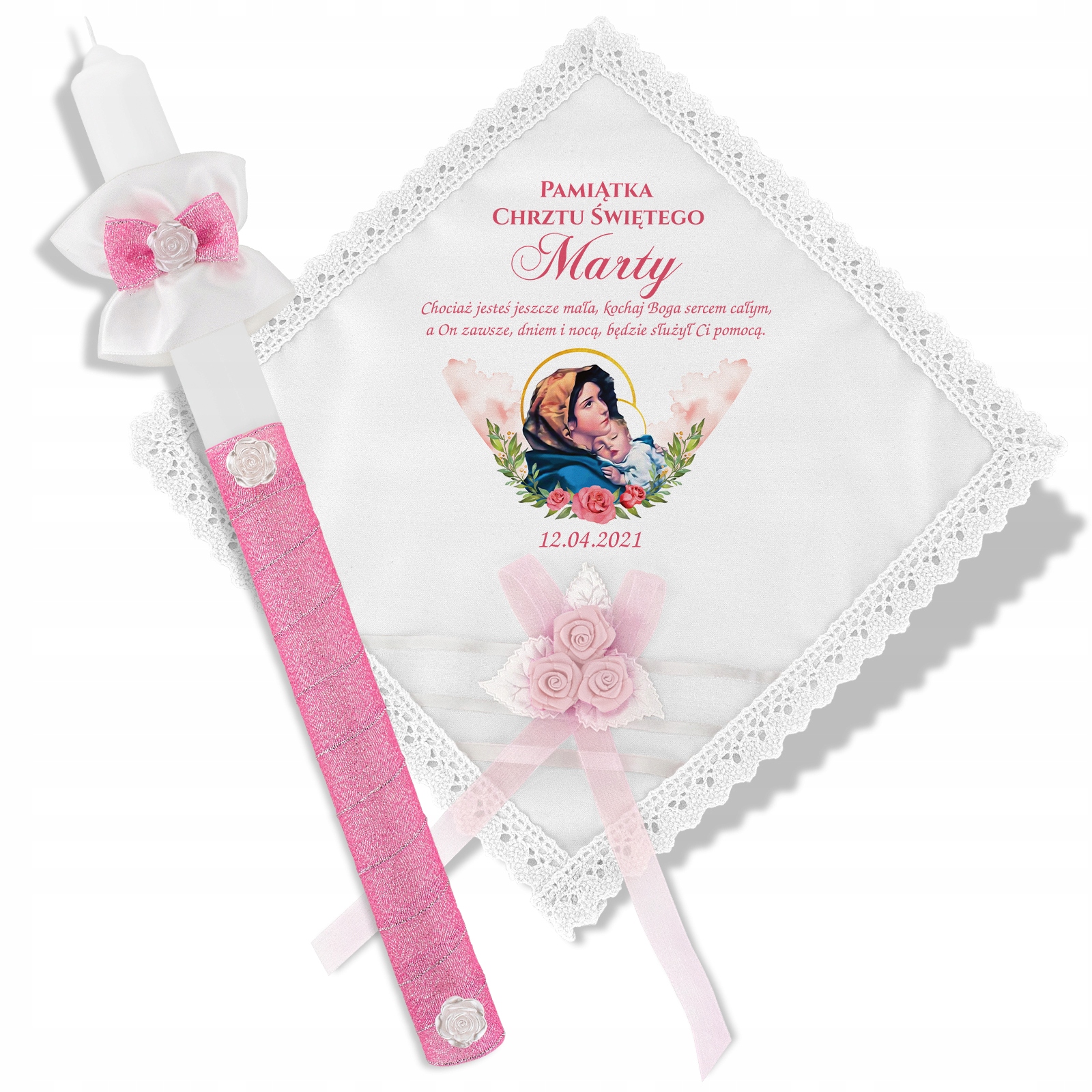 Doplnky na krst - Pamätná kniha pre krst Názov Wianuszek Flower