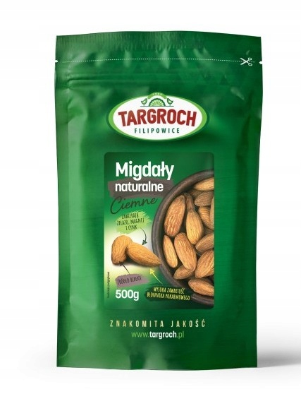 Orechy - Targroch mandlí Kalifornia tmavá 500g