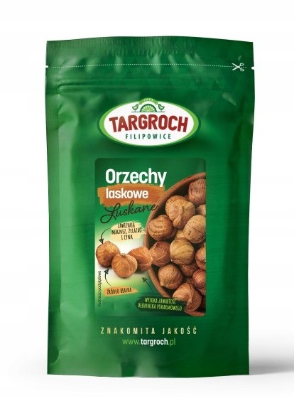 Orechy - Targroš lieskové orechy ostrelené 1000g 1kg