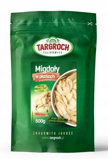 Orechy - Targroš mandľové vločky 500g vláknitého proteínu