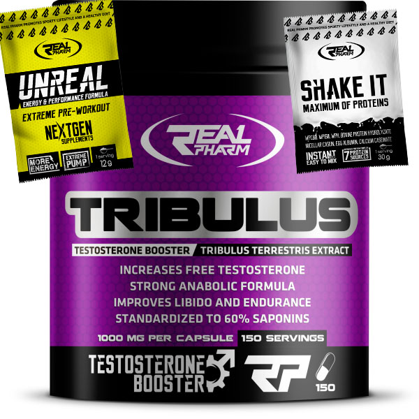 Testosterón - TESTOSTERONE libido real pharm Tribulus terrestris