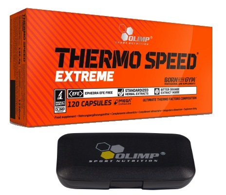 Spaľovač tuku - THERMO RÝCHLOSŤ EXTRÉMNY OLIMP 120c + KRABIČKA NA ZADARMO
