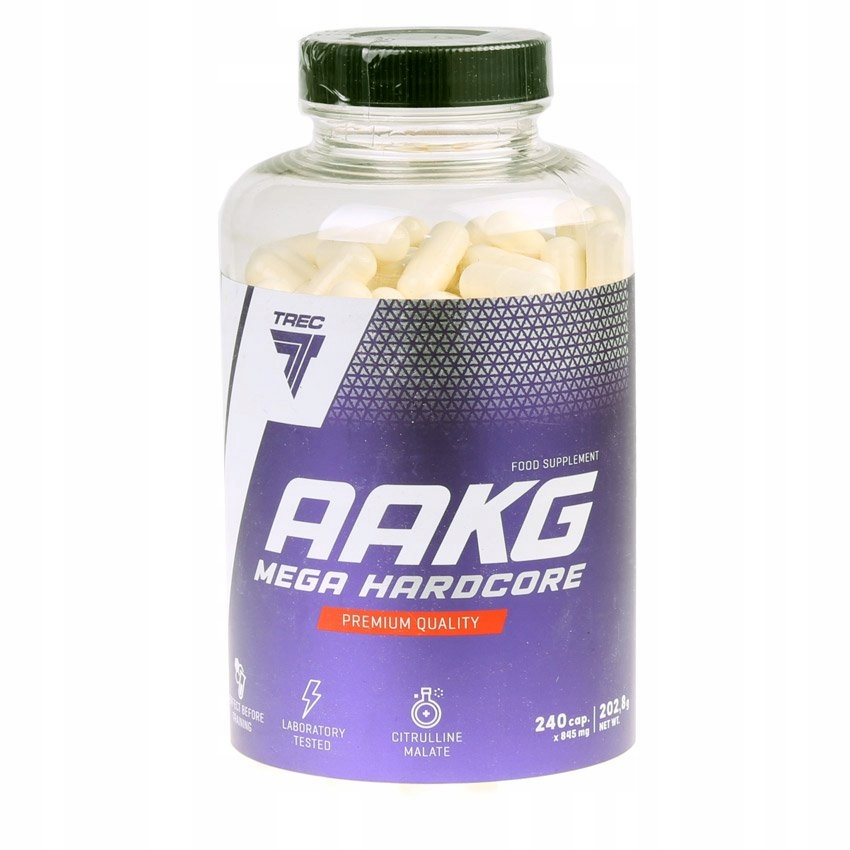 TREC AAKG MEGA HARDCORE 240 KAPS.