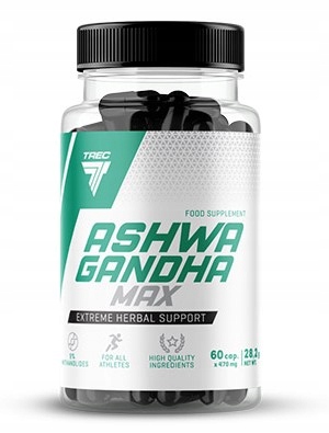 TREC ASHWAGANDHA MAX 60k GINSENE ENERGY