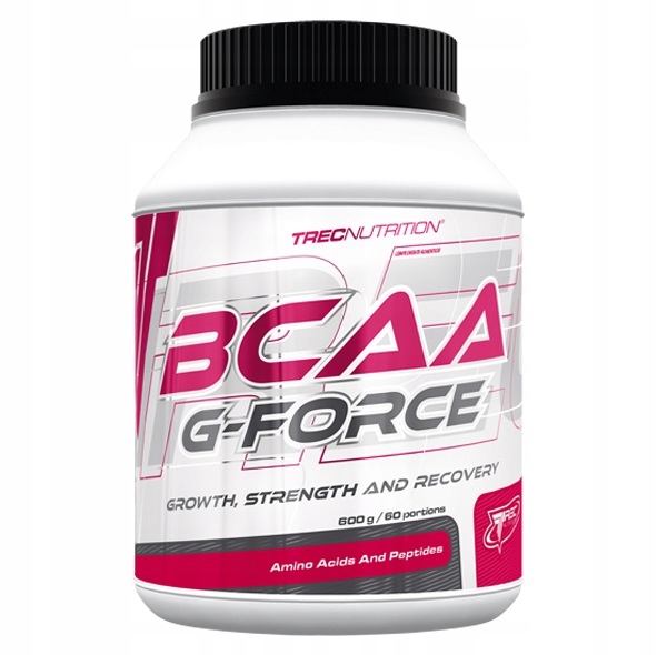 Aminokyseliny - TREC BCAA G-FORCE 600g + glutamín aminokyseliny