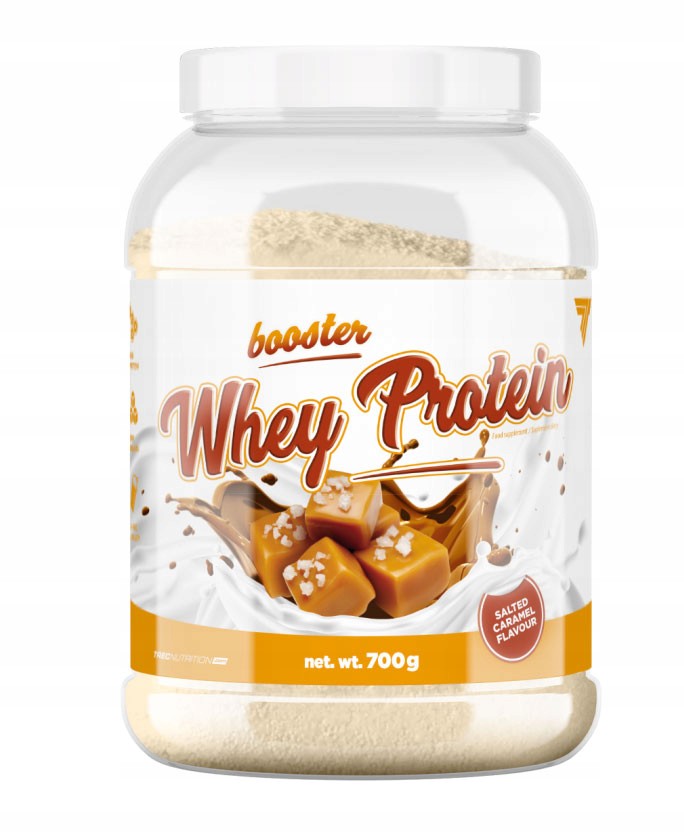Proteín - TREC BOOSTER WHEY PROTEIN 700 SALT PROTEIN CARAMEL