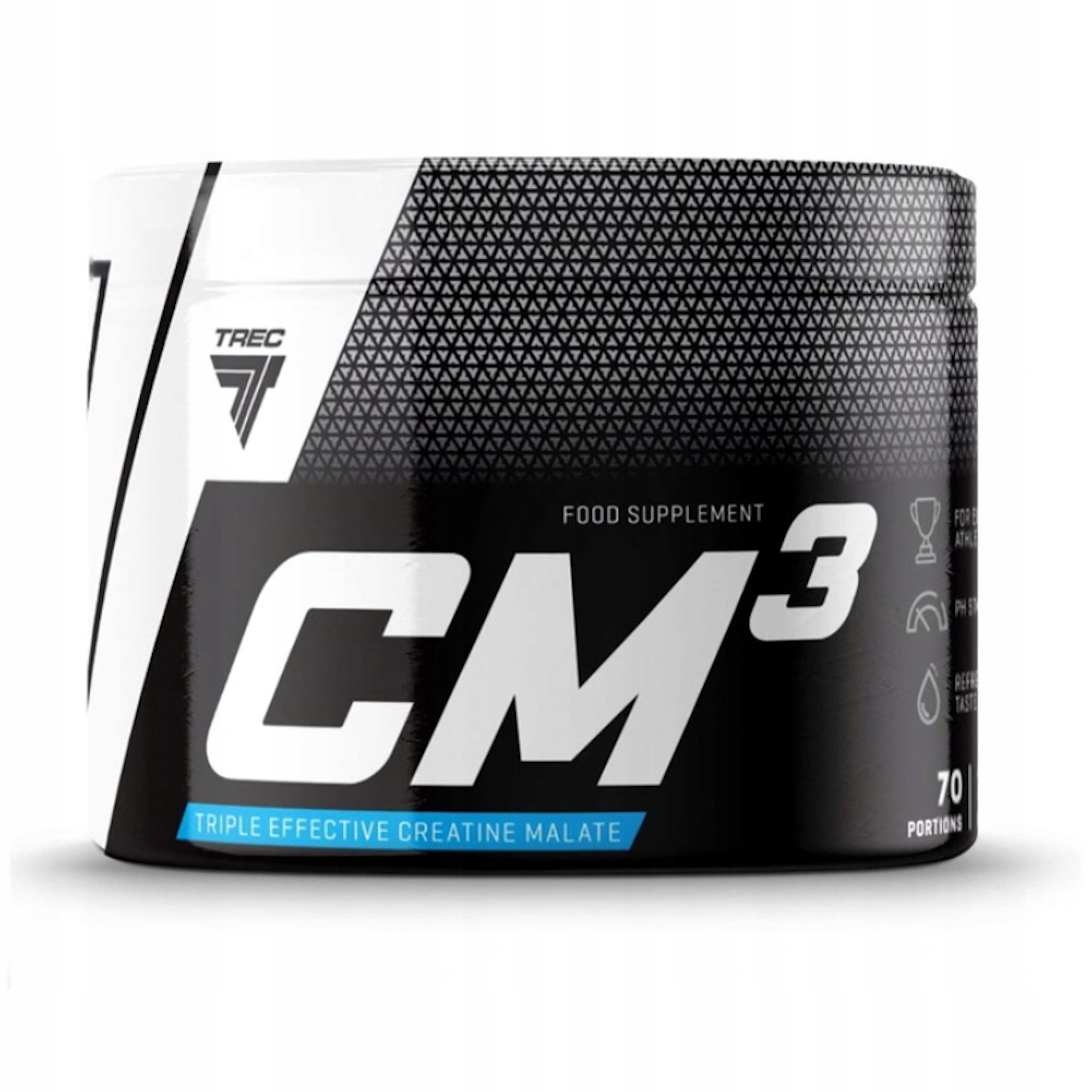TREC CM3 Prášok 250g Kreatín Apple T.c.m TCM