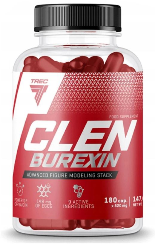 Spaľovač tuku - TREC ClenBureXin II 180 kapsúl na chudnutie