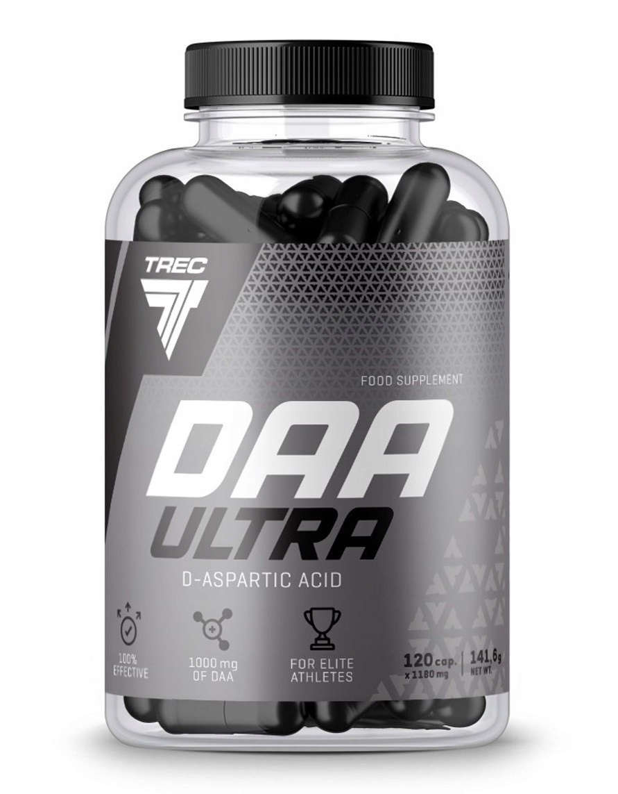 Testosterón - TREC DaA Ultra 120 Kaps Testosterón Booster