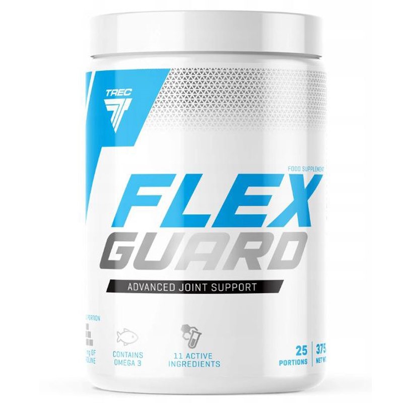 Ochrana kĺbov - TREC FLEX GUARD 375g MSM Kyselina hyalurónová prolín