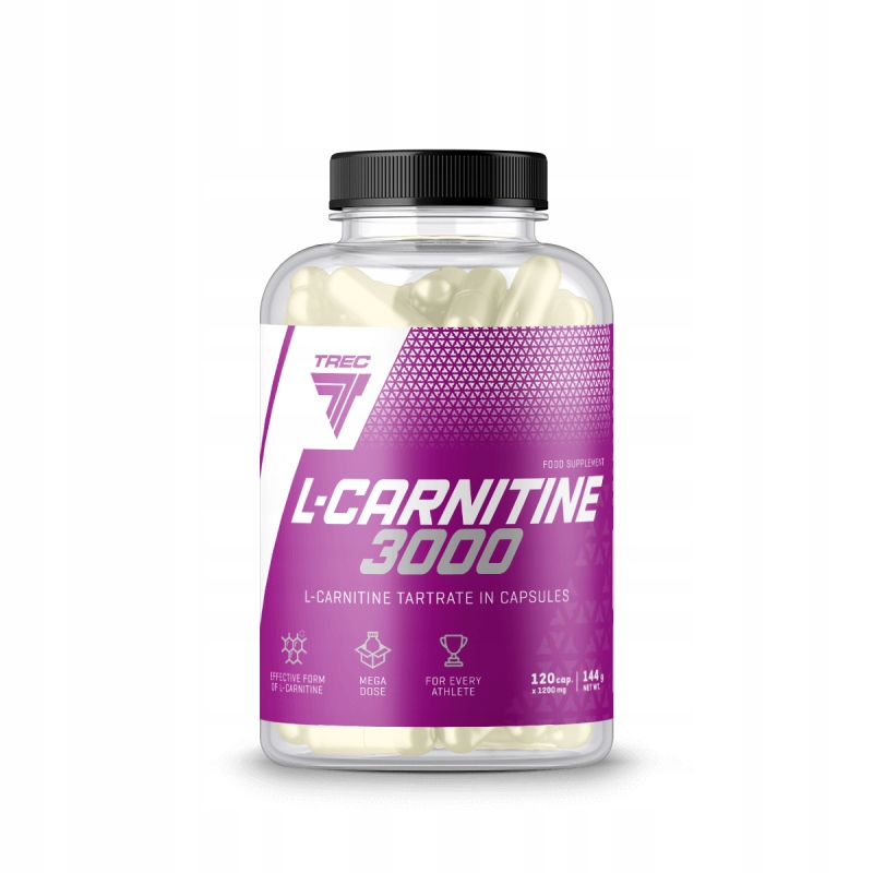 Spaľovač tuku - TREC L-CARNITÍN 3000 120K L-KARNITINE HIT