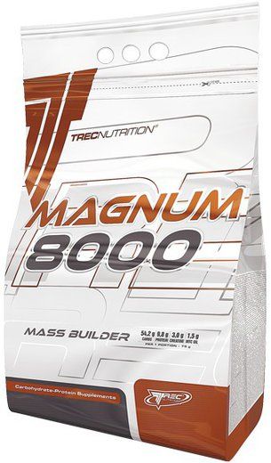 Gainer - TREC MAGNUM 8000 1000g GAINER PRE HMOTNOSŤ A SILU