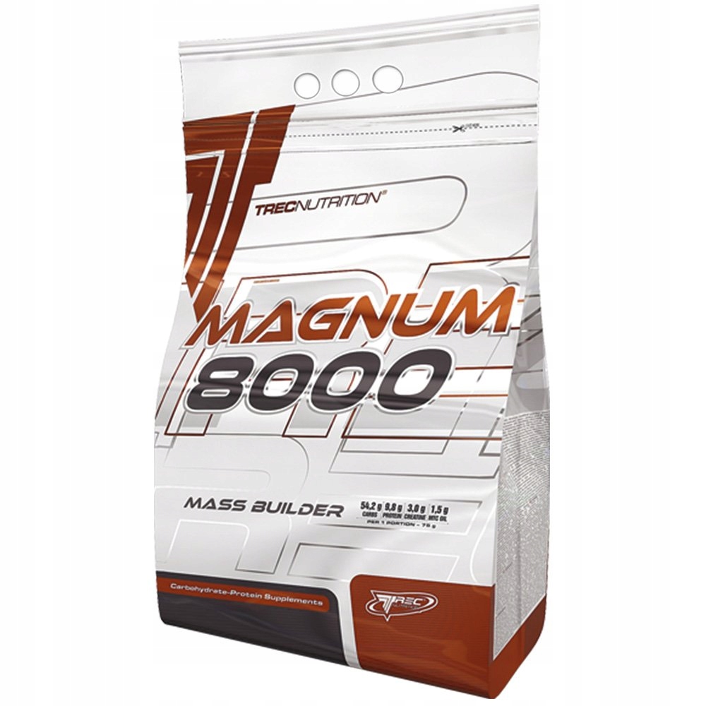 Gainer - TREC MAGNUM 8000 1000G MEGA Silný Gainer pre Mass!