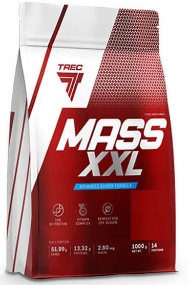 Gainer - TREC MASH XXL 1KG GAINER WANILA POZNATE