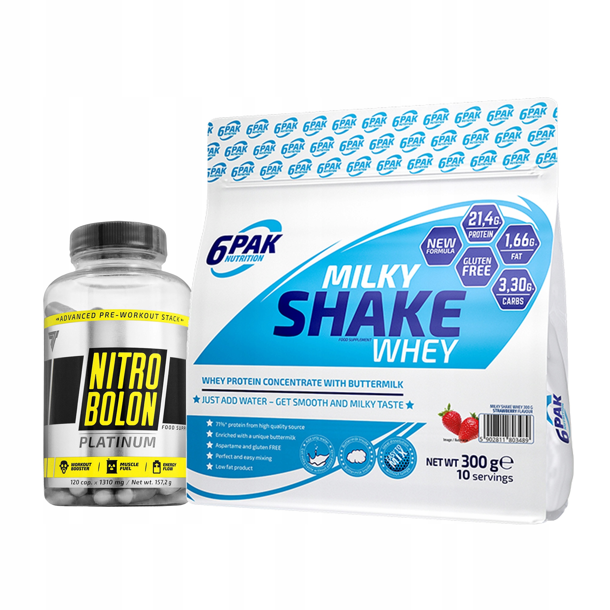 TREC NITROBOLON 120K + 300G Srvátkový proteín