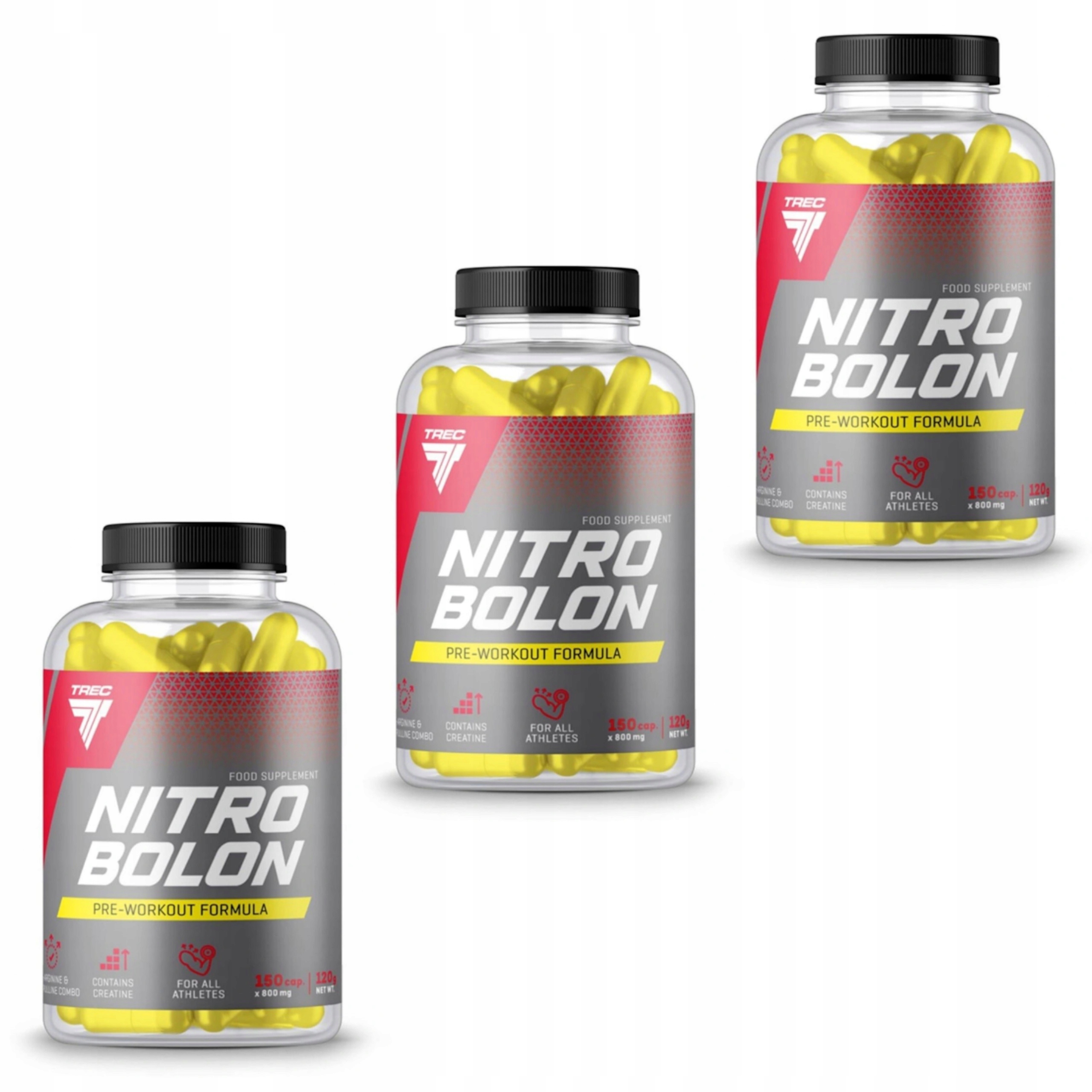 TREC Nitrobolon 3x150 = 450K Citrulina Createine AAKG